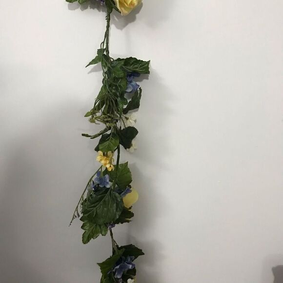 Faux Floral Flowers Silk Garland‎ - Picture 7 of 11